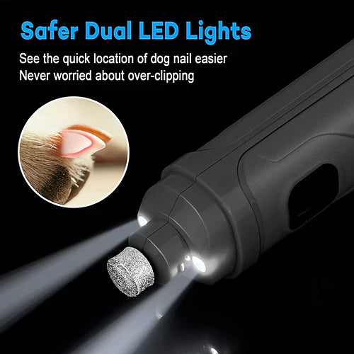 LED Electric Portable Nail Grinder