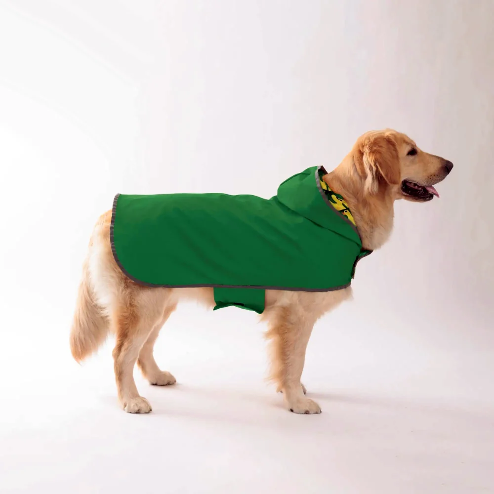 Reflective All-Weather Waterproof Dog Rain Coat