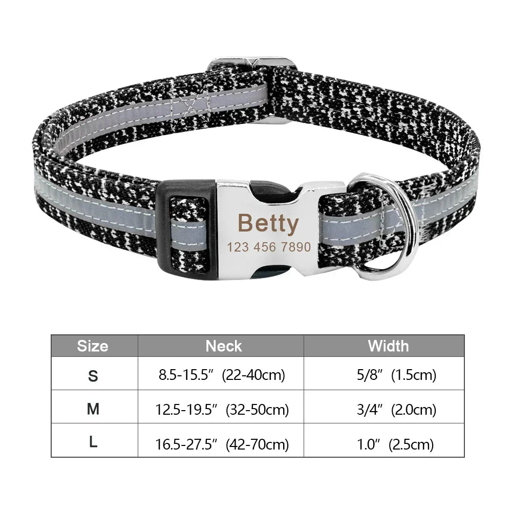 Customisable Dog Tag Collar