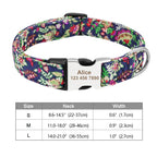 Customisable Dog Tag Collar