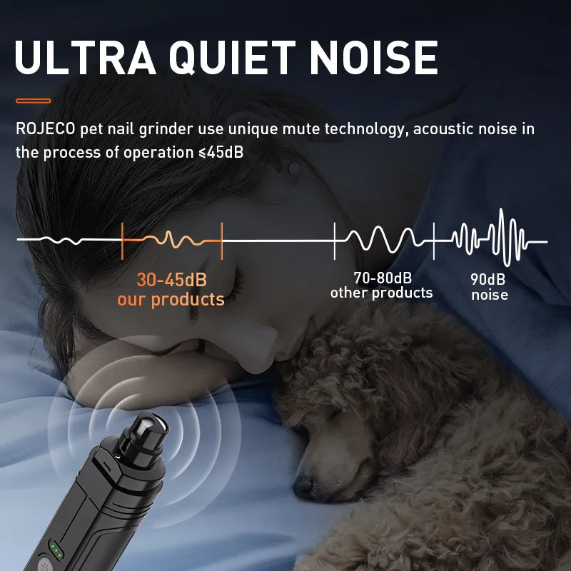 LED Electric Portable Nail Grinder