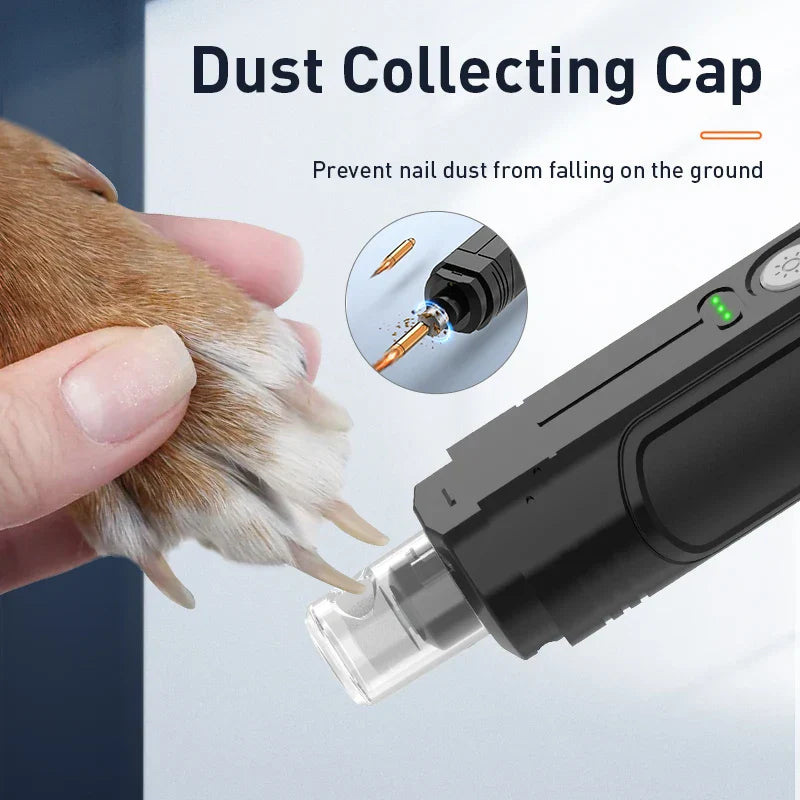 LED Electric Portable Nail Grinder