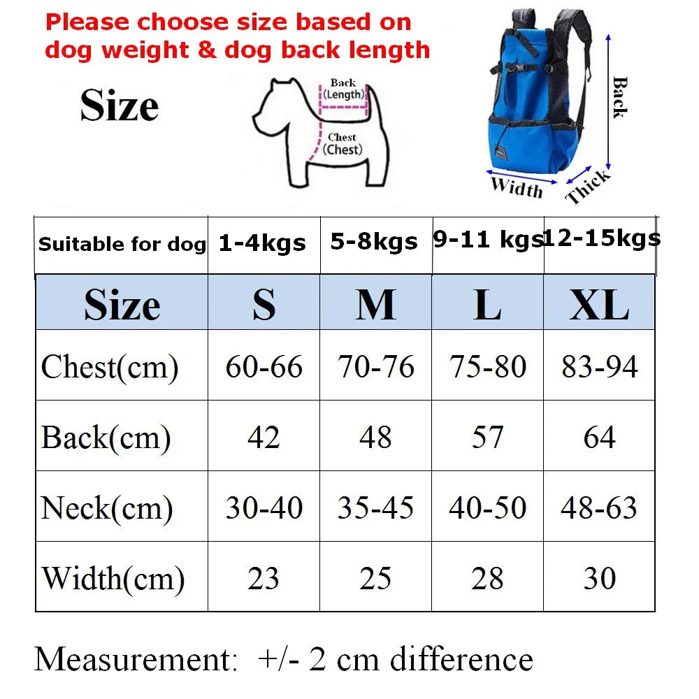 Breathable Dog Carrier Backpack
