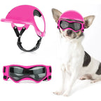 Dog Goggles & Helmet Set
