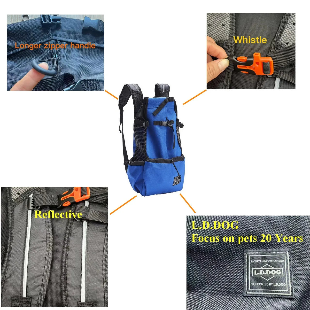 Breathable Dog Carrier Backpack